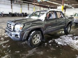 Salvage cars for sale from Copart Denver, CO: 2010 Toyota Tacoma Double Cab