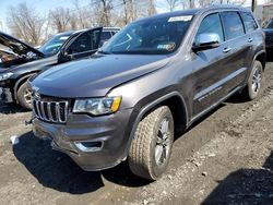 Jeep salvage cars for sale: 2021 Jeep Grand Cherokee Limited