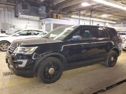 Ford Explorer salvage cars for sale: 2017 Ford Explorer Police Interceptor