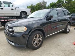 Salvage cars for sale from Copart Ocala, FL: 2013 Dodge Durango Crew