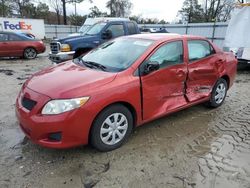 Vehiculos salvage en venta de Copart Hampton, VA: 2010 Toyota Corolla Base