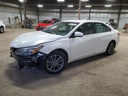 Toyota Camry LE salvage cars for sale: 2016 Toyota Camry LE