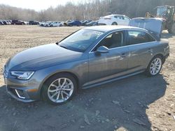 Salvage cars for sale from Copart Marlboro, NY: 2019 Audi A4 Premium Plus