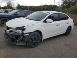 Salvage cars for sale from Copart San Martin, CA: 2016 Nissan Sentra S