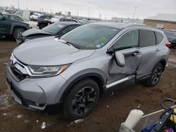 Honda CR-V Touring salvage cars for sale: 2018 Honda CR-V Touring