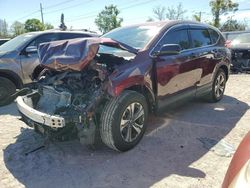 Salvage cars for sale at Riverview, FL auction: 2018 Honda CR-V LX