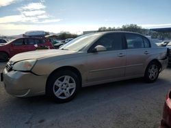 Salvage cars for sale from Copart Las Vegas, NV: 2007 Chevrolet Malibu LT