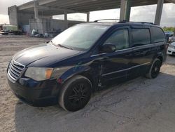 Salvage cars for sale at West Palm Beach, FL auction: 2010 Chrysler Town & Country Touring