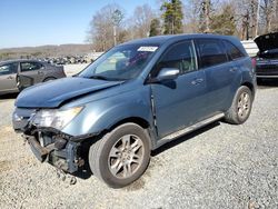 Vehiculos salvage en venta de Copart Concord, NC: 2008 Acura MDX Technology