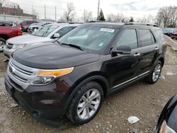 Ford Explorer salvage cars for sale: 2013 Ford Explorer XLT