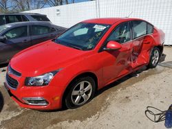 Chevrolet Cruze Vehiculos salvage en venta: 2015 Chevrolet Cruze LT