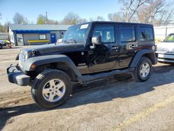 Jeep salvage cars for sale: 2013 Jeep Wrangler Unlimited Sport