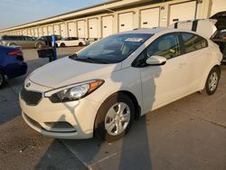 KIA salvage cars for sale: 2015 KIA Forte LX