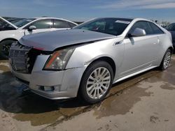 Salvage cars for sale at Grand Prairie, TX auction: 2011 Cadillac CTS Performance Collection