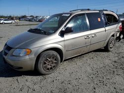 Dodge Grand Caravan Sport salvage cars for sale: 2002 Dodge Grand Caravan Sport