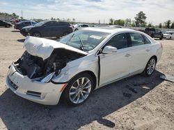 Salvage cars for sale at Houston, TX auction: 2015 Cadillac XTS Premium Collection