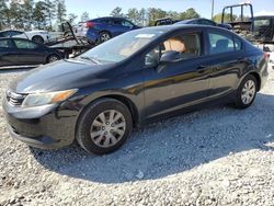 Salvage cars for sale from Copart Ellenwood, GA: 2012 Honda Civic LX