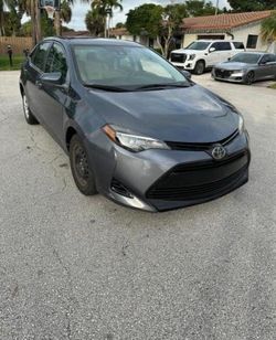Vehiculos salvage en venta de Copart Miami, FL: 2019 Toyota Corolla L
