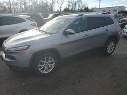 Salvage cars for sale at Bridgeton, MO auction: 2018 Jeep Cherokee Latitude Plus