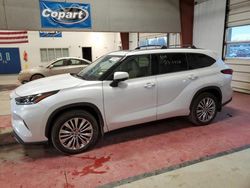 Salvage cars for sale from Copart Angola, NY: 2023 Toyota Highlander Hybrid Limited