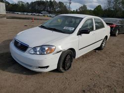 Salvage cars for sale from Copart Greenwell Springs, LA: 2008 Toyota Corolla CE