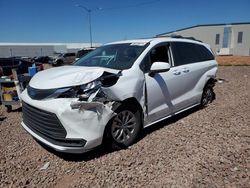 Salvage cars for sale at Phoenix, AZ auction: 2021 Toyota Sienna LE