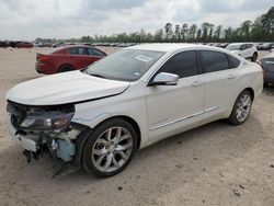 Salvage cars for sale at Houston, TX auction: 2014 Chevrolet Impala LTZ