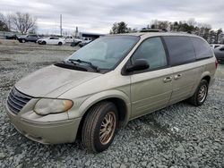 Chrysler salvage cars for sale: 2005 Chrysler Town & Country Limited