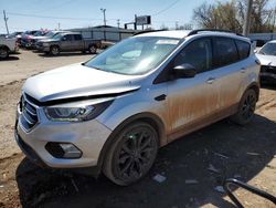 Salvage cars for sale at Oklahoma City, OK auction: 2017 Ford Escape SE