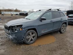 Salvage cars for sale at Columbia Station, OH auction: 2016 Jeep Cherokee Latitude