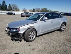 Salvage cars for sale from Copart Sacramento, CA: 2009 Audi A4 2.0T Quattro