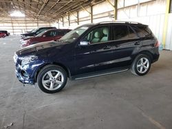 Mercedes-Benz GLE-Class salvage cars for sale: 2017 Mercedes-Benz GLE 350