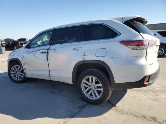 2015 Toyota Highlander LE