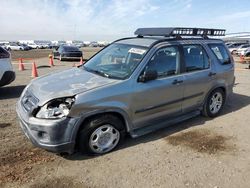 Honda CRV salvage cars for sale: 2006 Honda CR-V LX