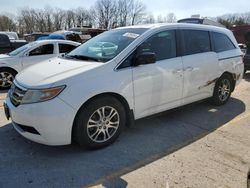Salvage cars for sale at Kansas City, KS auction: 2013 Honda Odyssey EXL