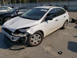 Salvage cars for sale at Savannah, GA auction: 2016 Ford Focus S
