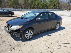 Salvage cars for sale from Copart Gainesville, GA: 2011 Toyota Corolla Base