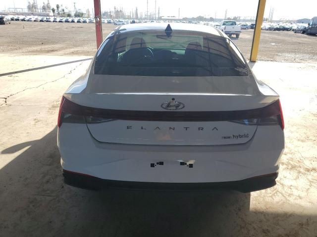 2023 Hyundai Elantra Blue