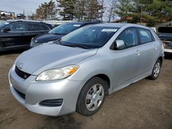 Toyota Corolla salvage cars for sale: 2009 Toyota Corolla Matrix S