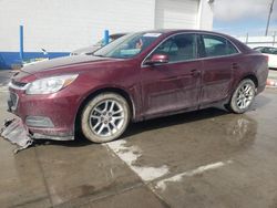 Chevrolet Malibu 1LT salvage cars for sale: 2015 Chevrolet Malibu 1LT