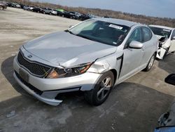 Salvage cars for sale at Cahokia Heights, IL auction: 2014 KIA Optima LX