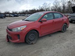 Salvage cars for sale at Ellwood City, PA auction: 2020 KIA Rio LX