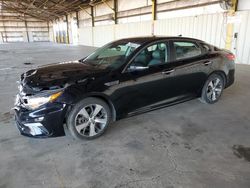 KIA Optima LX salvage cars for sale: 2019 KIA Optima LX