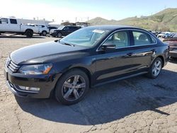 Volkswagen salvage cars for sale: 2015 Volkswagen Passat S