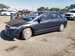 Salvage cars for sale from Copart Newton, AL: 2006 Honda Civic Hybrid