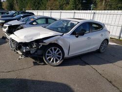 Salvage cars for sale from Copart Arlington, WA: 2014 Mazda 3 Grand Touring