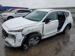 Salvage cars for sale at Woodhaven, MI auction: 2023 Hyundai Santa FE SEL