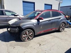 Hyundai salvage cars for sale: 2019 Hyundai Kona Ultimate