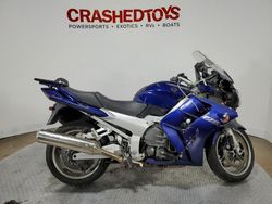 Salvage motorcycles for sale at Dallas, TX auction: 2005 Yamaha FJR1300 A