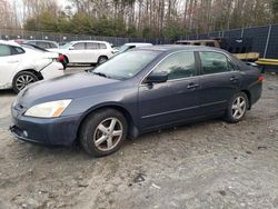 Honda Accord EX salvage cars for sale: 2005 Honda Accord EX